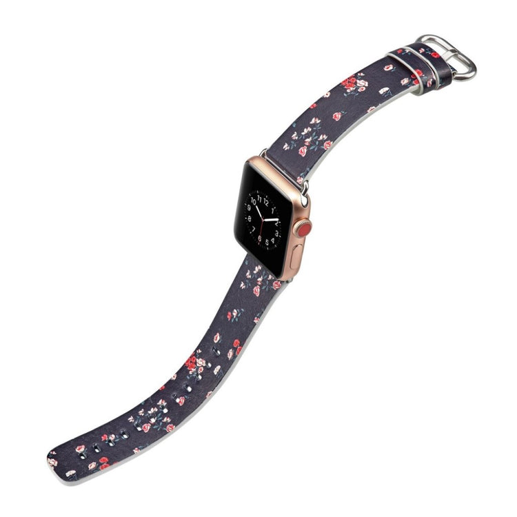 Mega nydelig Apple Watch Series 4 40mm Ægte læder Rem - Flerfarvet#serie_5