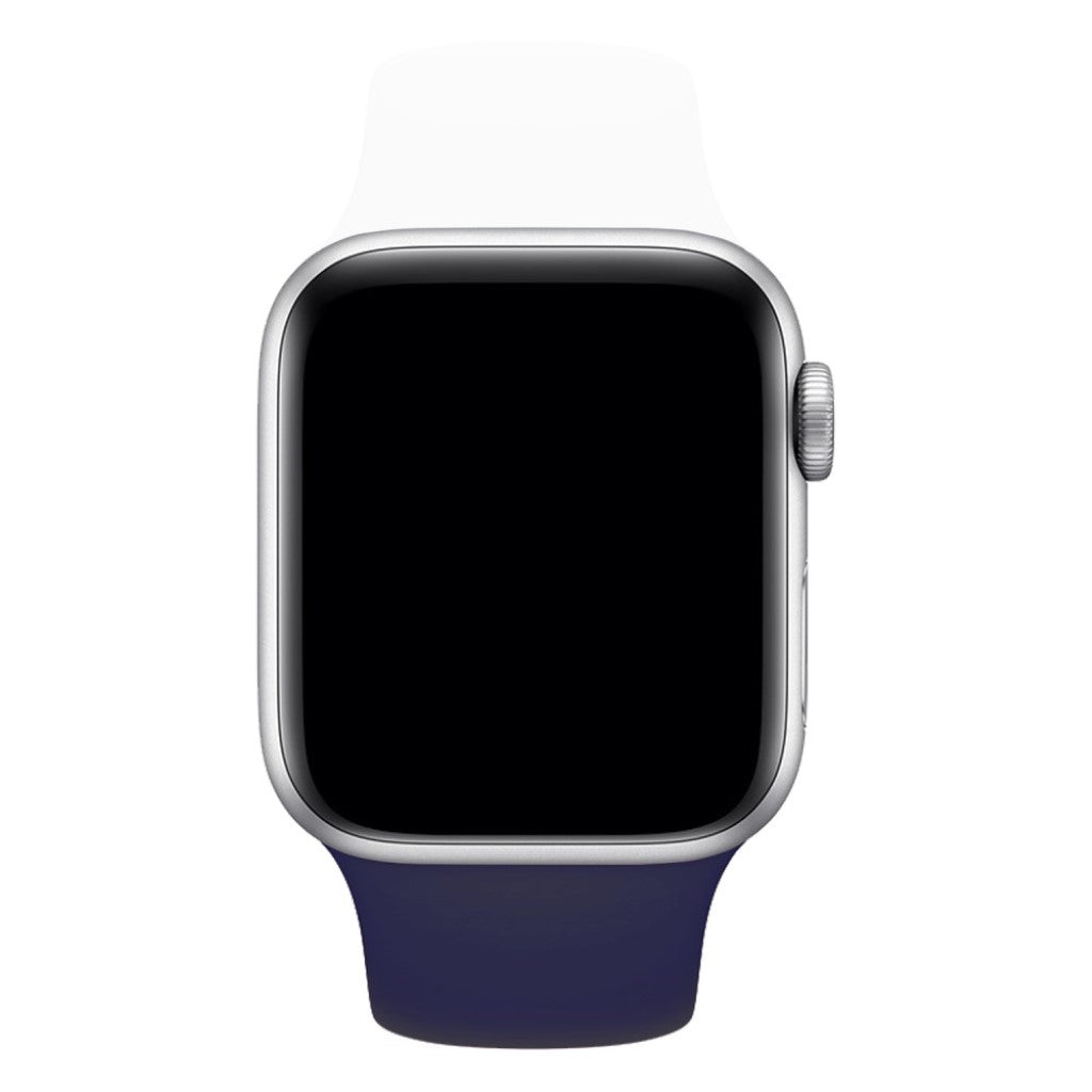 Sejt Apple Watch Series 4 40mm Silikone Rem - Flerfarvet#serie_4