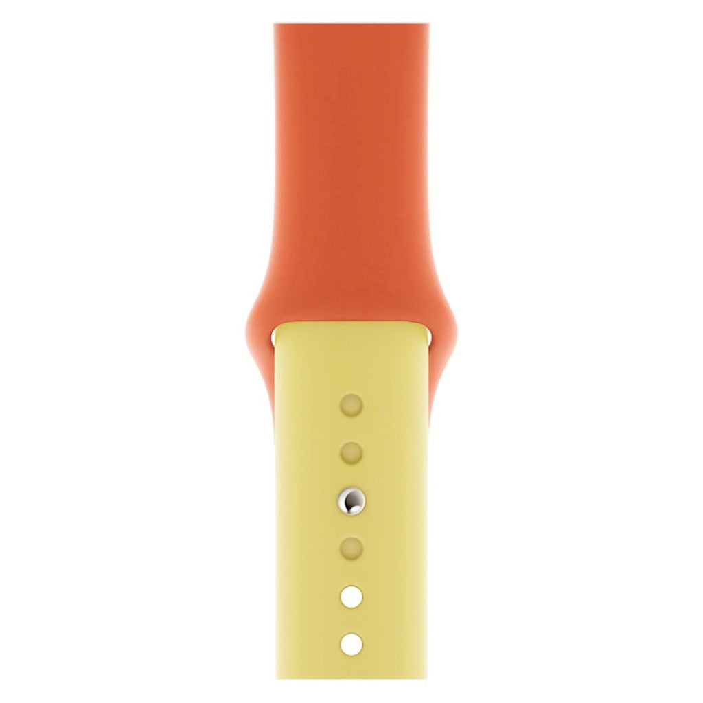 Sejt Apple Watch Series 4 40mm Silikone Rem - Orange#serie_5