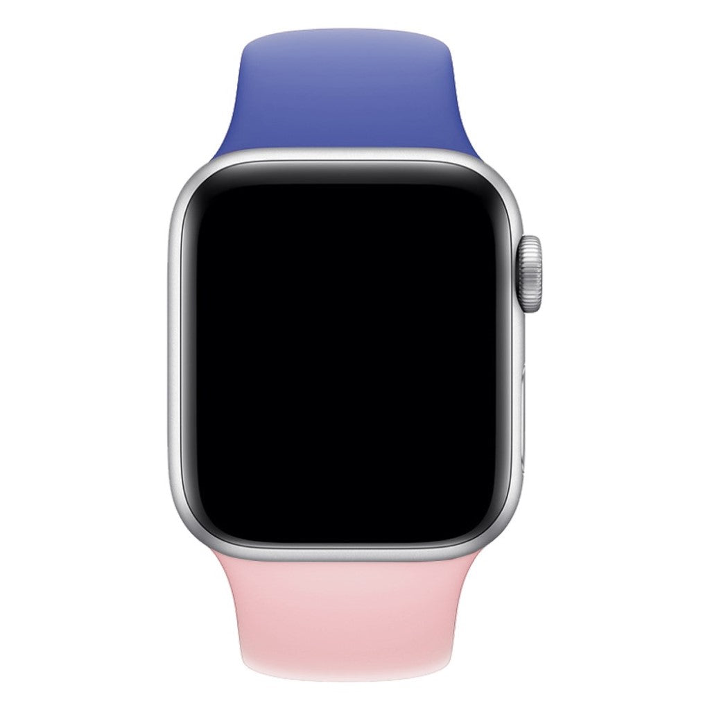 Sejt Apple Watch Series 4 40mm Silikone Rem - Flerfarvet#serie_8