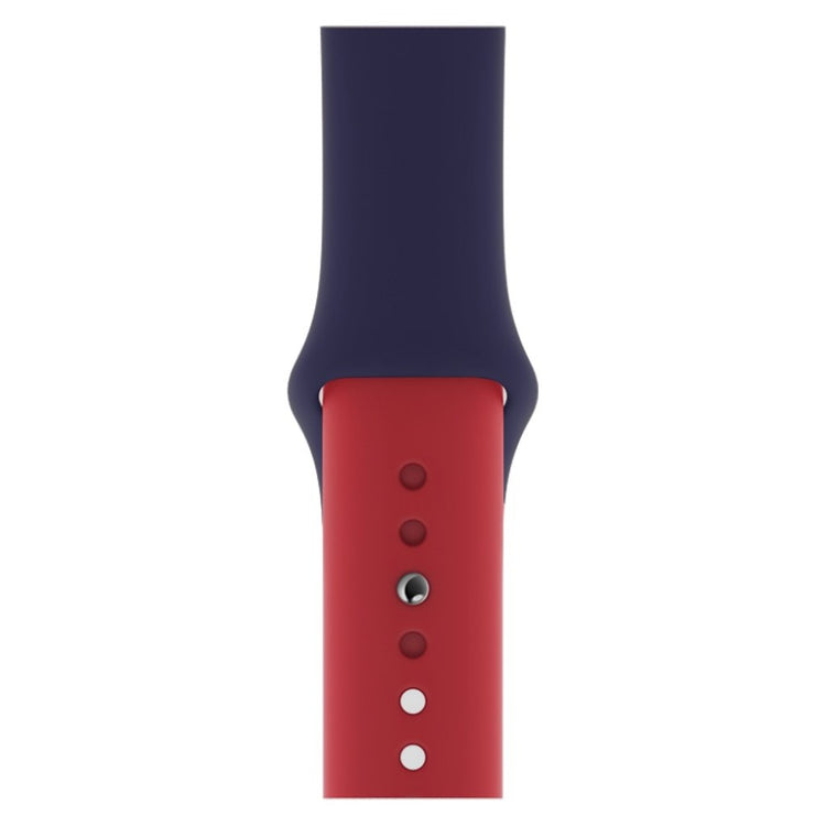 Sejt Apple Watch Series 4 40mm Silikone Rem - Flerfarvet#serie_9