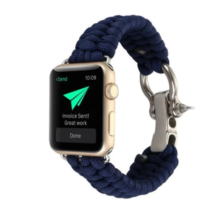Meget sejt Apple Watch Series 4 40mm Nylon Rem - Blå#serie_6