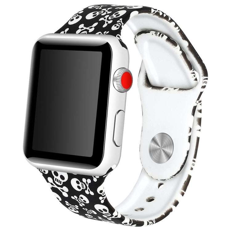 Godt Apple Watch Series 4 40mm Silikone Rem - Flerfarvet#serie_6