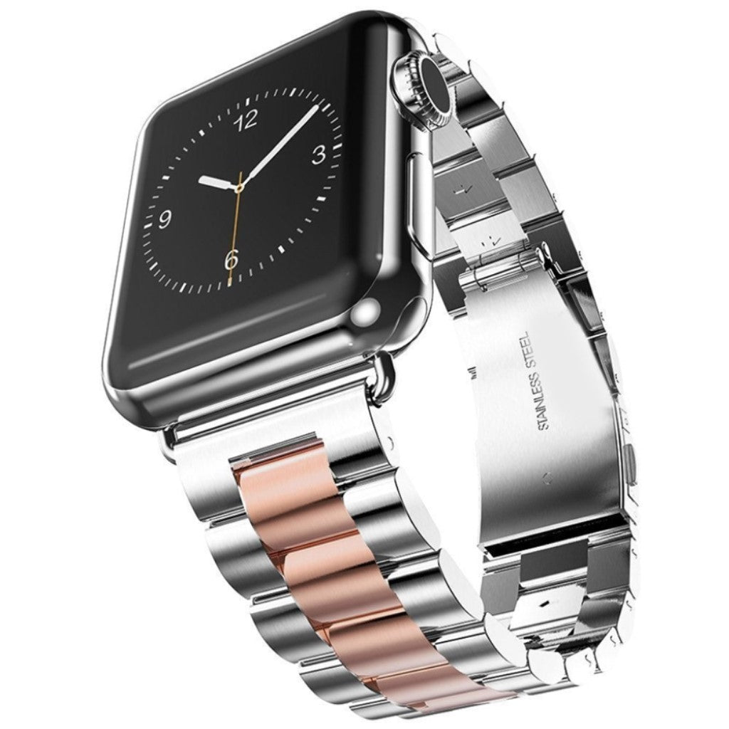 Stilren Apple Watch Series 4 40mm Metal Rem - Sølv#serie_3