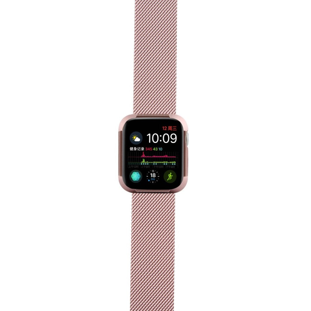 Flot Apple Watch Series 4 40mm Silikone Cover - Pink#serie_3
