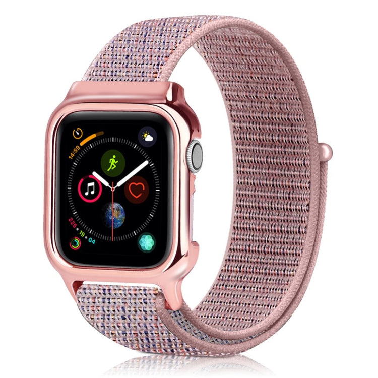 Mega smuk Apple Watch Series 4 40mm Nylon Rem - Pink#serie_3