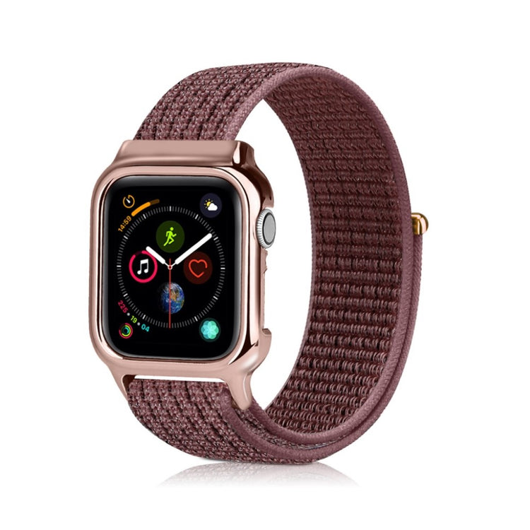 Mega smuk Apple Watch Series 4 40mm Nylon Rem - Pink#serie_8