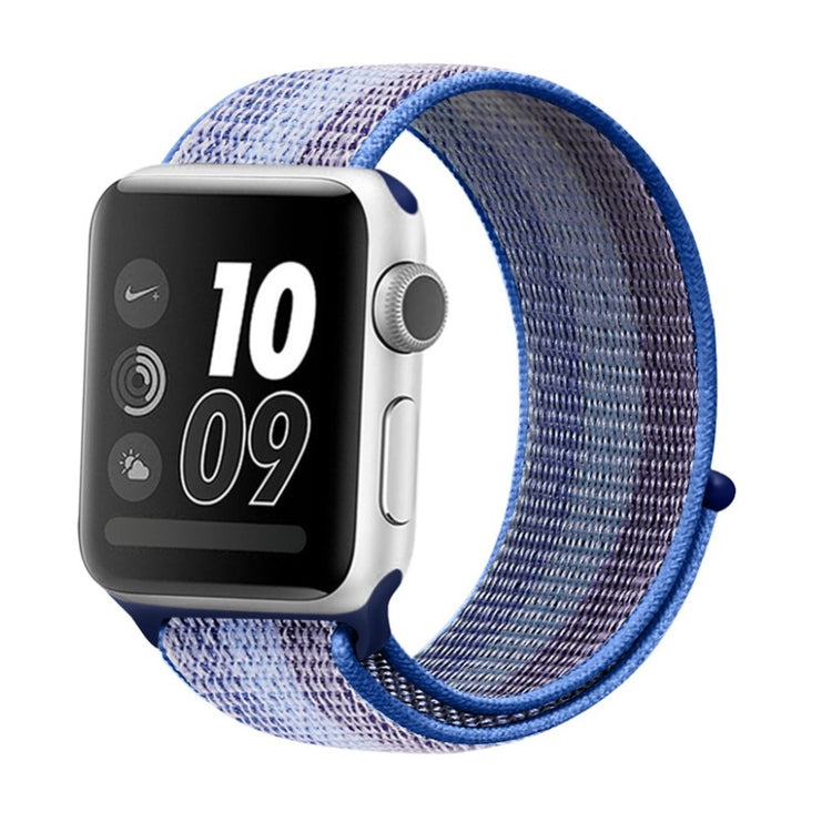 Meget sejt Apple Watch Series 4 40mm Nylon Rem - Blå#serie_7