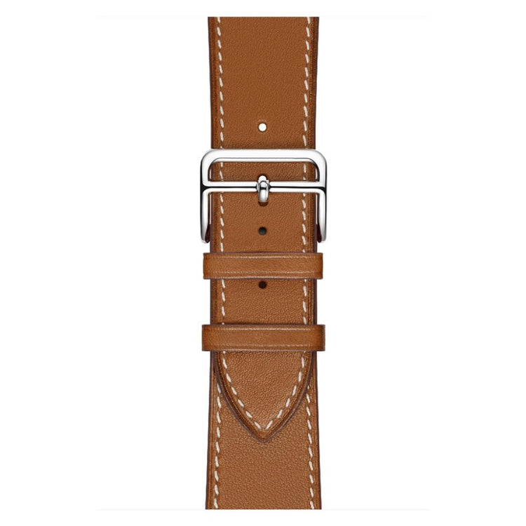 Vildt fantastisk Apple Watch Series 4 40mm Ægte læder Rem - Brun#serie_5