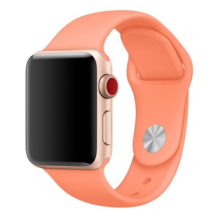 Vildt sejt Apple Watch Series 4 40mm Silikone Rem - Orange#serie_10