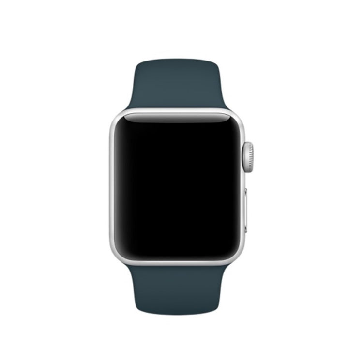 Vildt sejt Apple Watch Series 4 40mm Silikone Rem - Grøn#serie_16