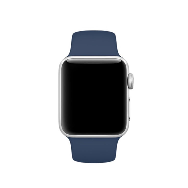Vildt sejt Apple Watch Series 4 40mm Silikone Rem - Blå#serie_20