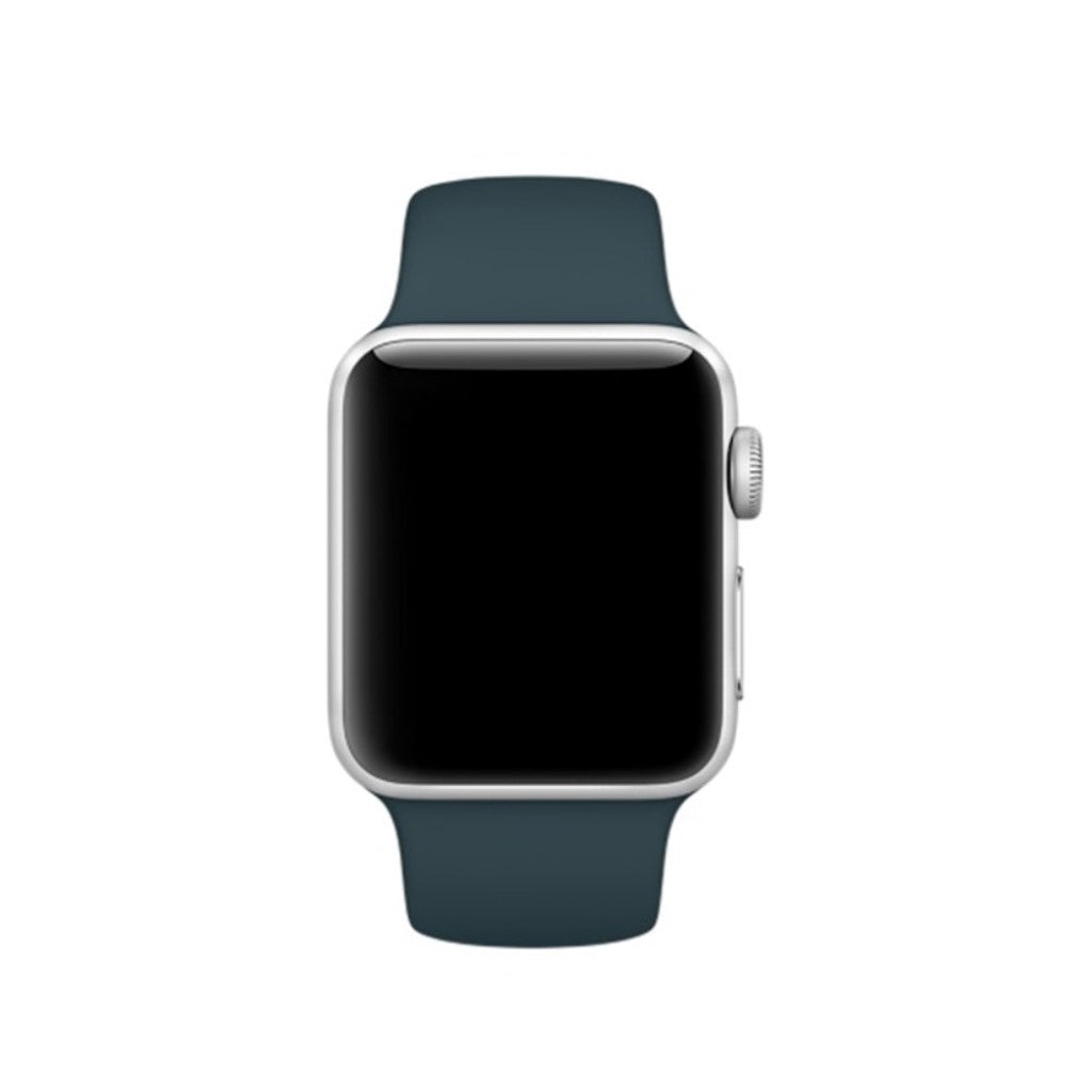 Helt vildt smuk Apple Watch Series 4 40mm Silikone Rem - Grøn#serie_16