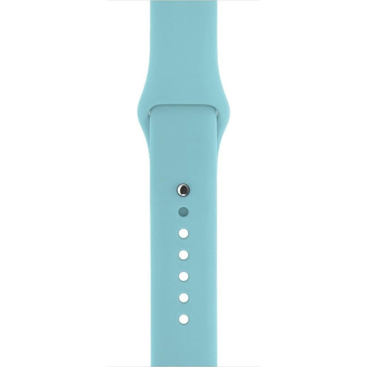 Helt vildt smuk Apple Watch Series 4 40mm Silikone Rem - Grøn#serie_17