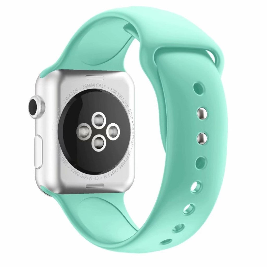 Meget fantastisk Apple Watch Series 4 40mm Silikone Rem - Grøn#serie_10