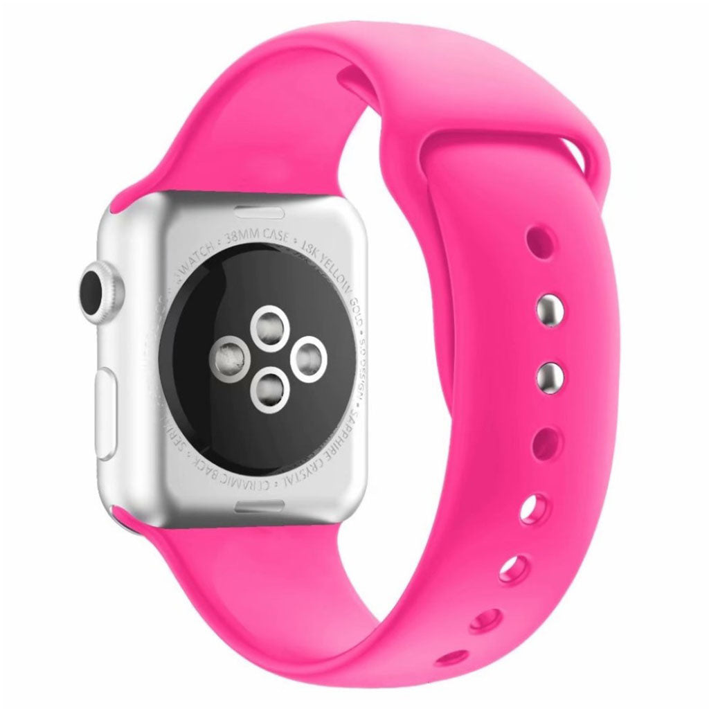 Meget fantastisk Apple Watch Series 4 40mm Silikone Rem - Pink#serie_5