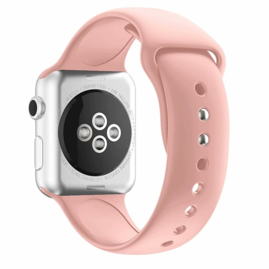 Meget fantastisk Apple Watch Series 4 40mm Silikone Rem - Pink#serie_6