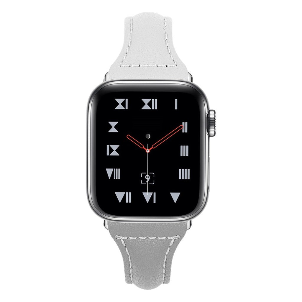 Meget nydelig Apple Watch Series 4 40mm Ægte læder Rem - Brun#serie_4