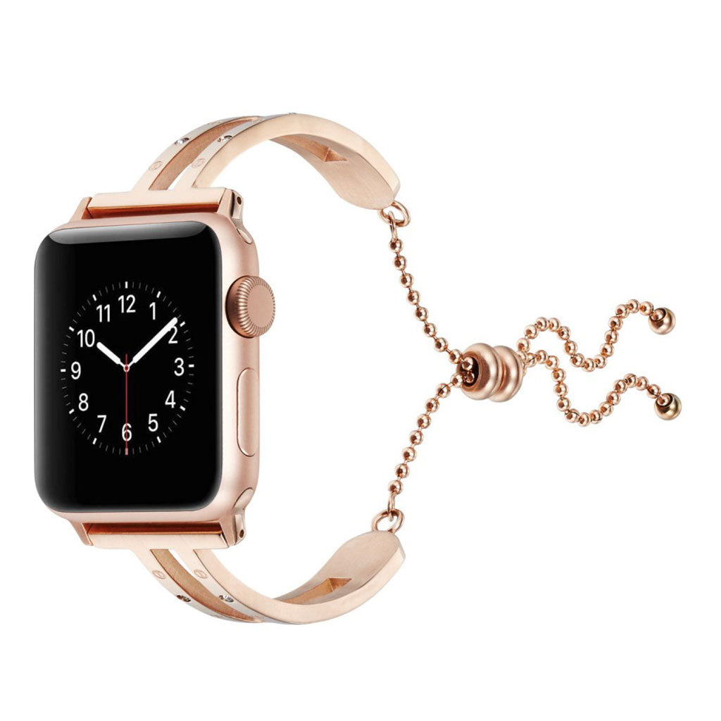 Fint Apple Watch Series 4 40mm Metal Rem - Pink#serie_1