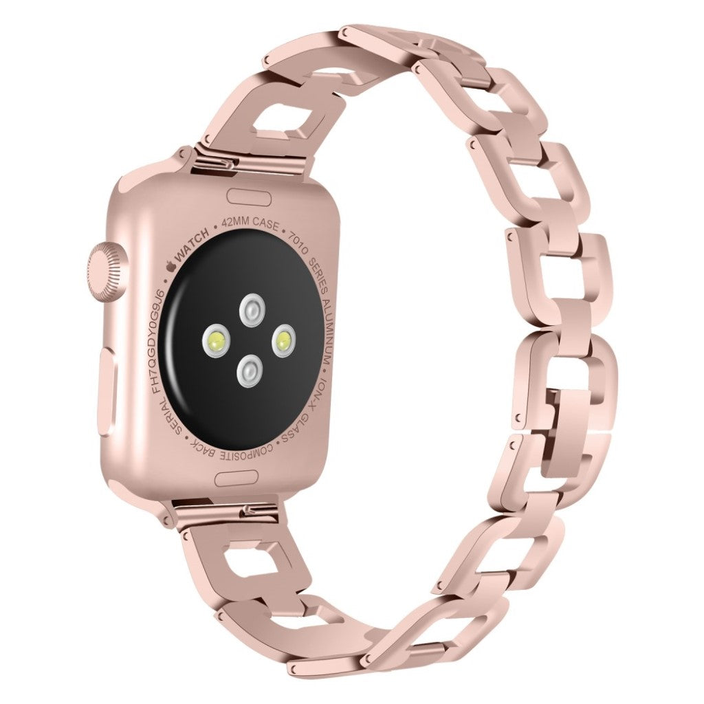 Meget komfortabel Apple Watch Series 4 40mm Metal Rem - Pink#serie_070
