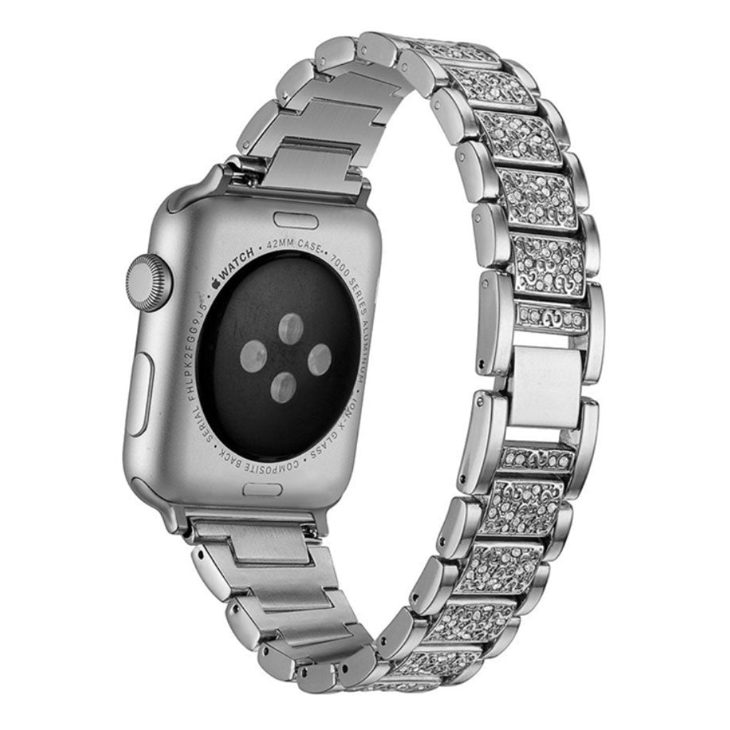 Helt vildt godt Apple Watch Series 4 40mm Metal Rem - Sølv#serie_2