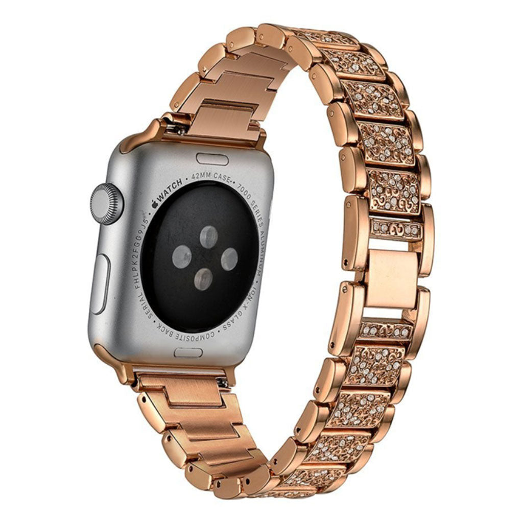 Helt vildt godt Apple Watch Series 4 40mm Metal Rem - Pink#serie_3