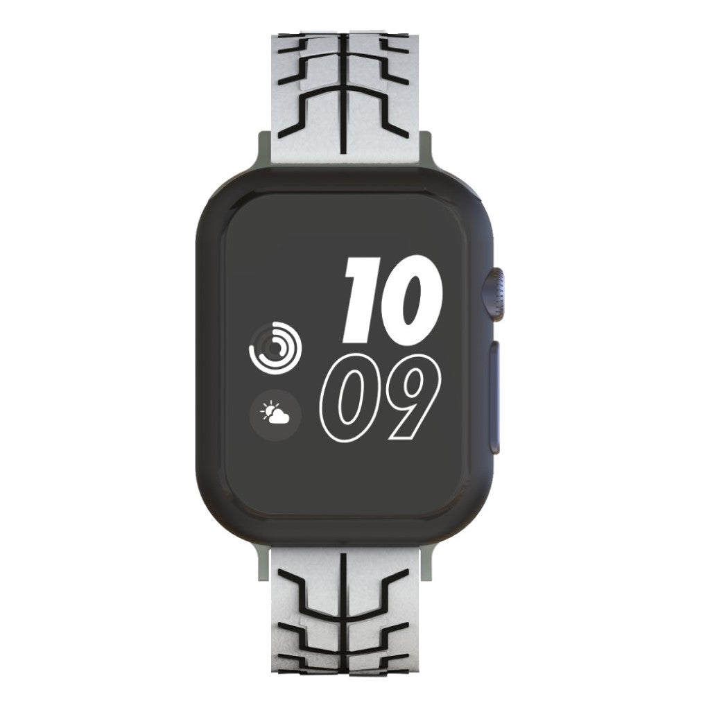 Vildt fint Apple Watch Series 4 40mm Silikone Rem - Hvid#serie_2
