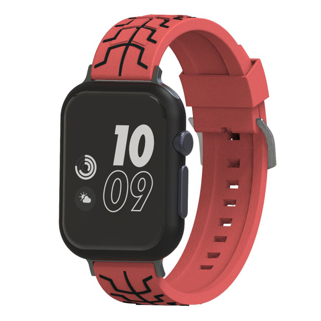 Vildt fint Apple Watch Series 4 40mm Silikone Rem - Rød#serie_3