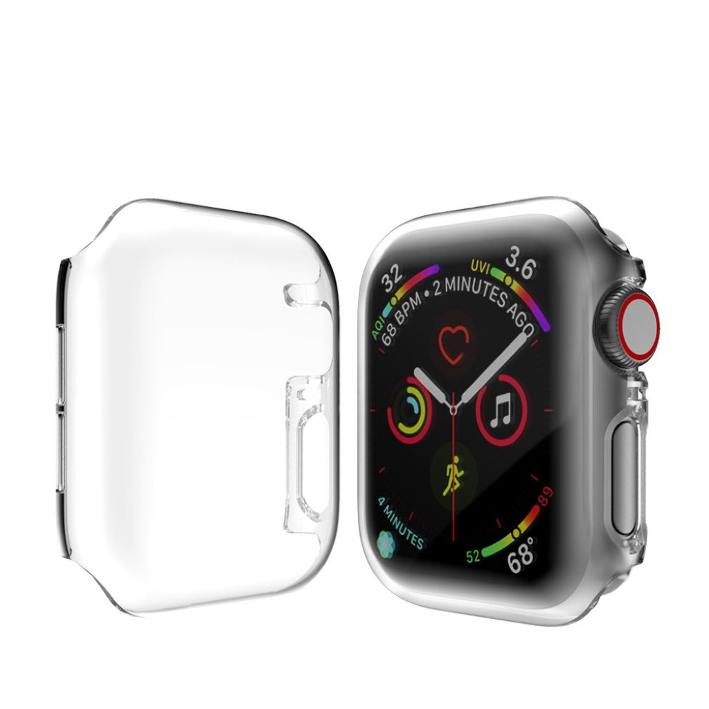Fint Apple Watch Series 4 40mm Plastik Cover - Gennemsigtig#serie_2