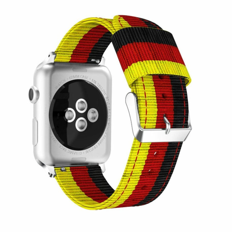 Vildt fint Apple Watch Series 4 44mm Nylon Rem - Flerfarvet#serie_1
