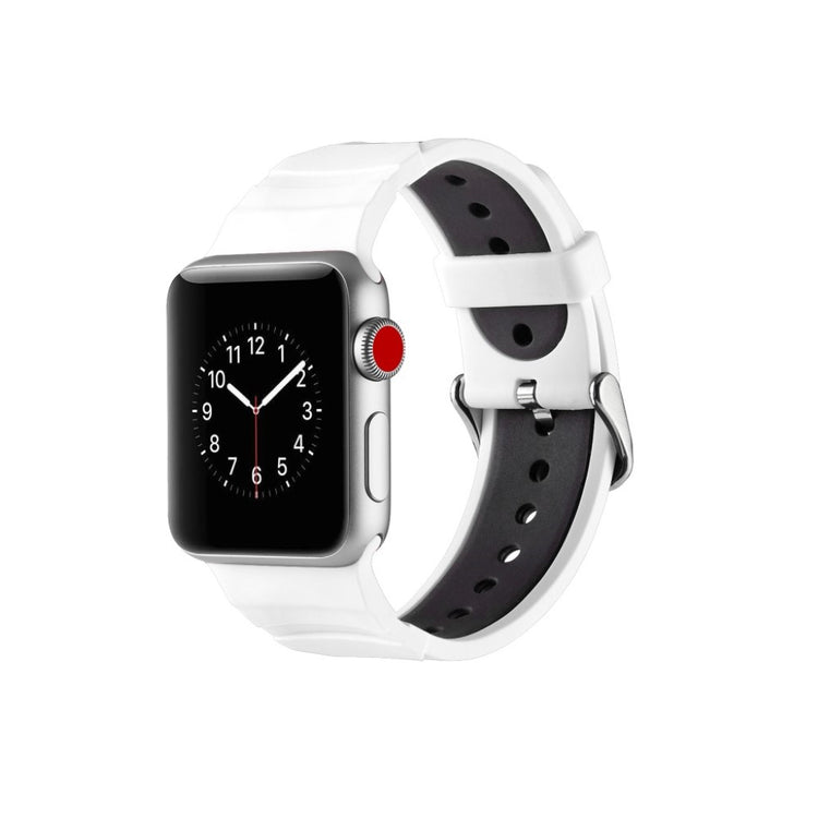 Super fed Apple Watch Series 4 44mm Silikone Rem - Flerfarvet#serie_9