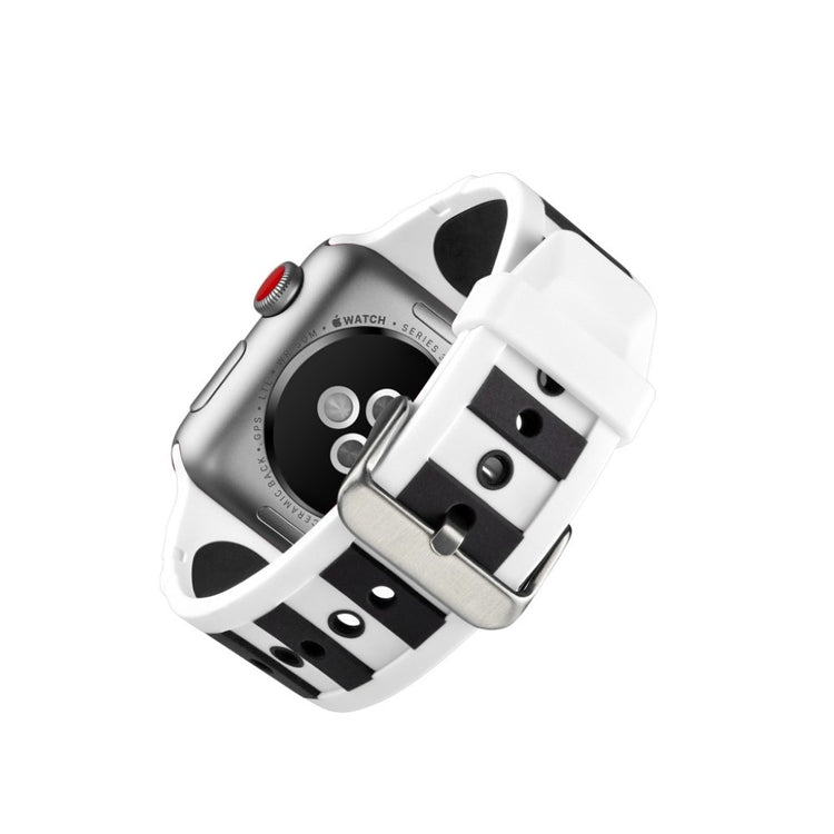 Super fed Apple Watch Series 4 44mm Silikone Rem - Flerfarvet#serie_9