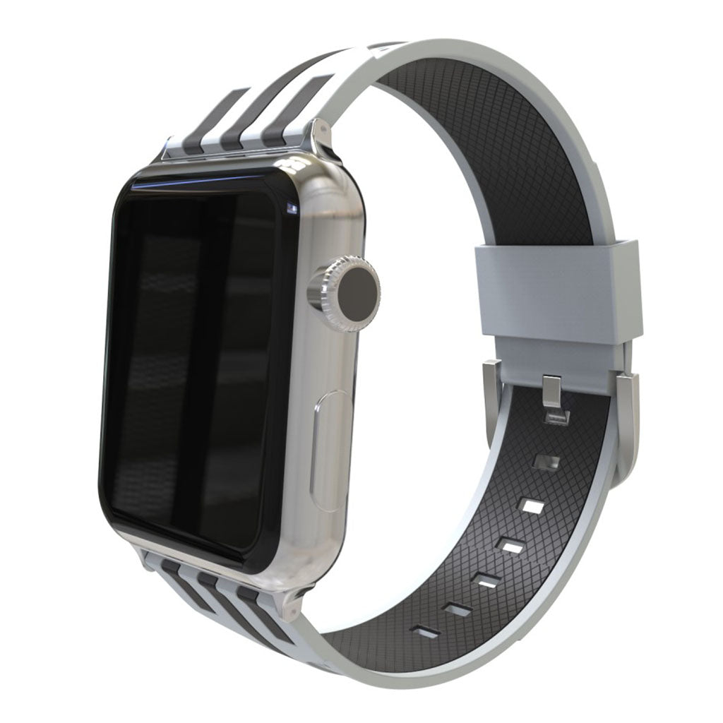 Meget pænt Apple Watch Series 4 44mm Silikone Rem - Flerfarvet#serie_7