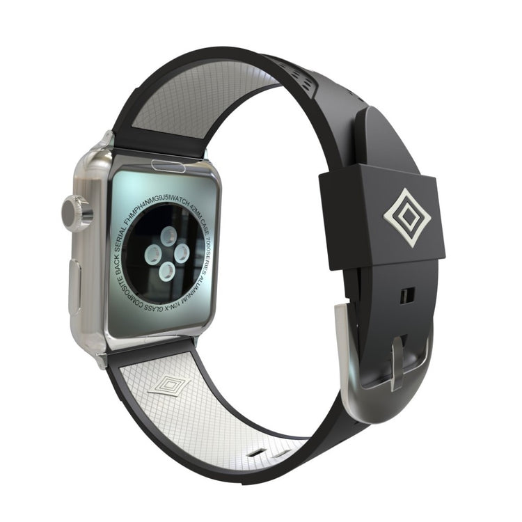 Meget pænt Apple Watch Series 4 44mm Silikone Rem - Flerfarvet#serie_8