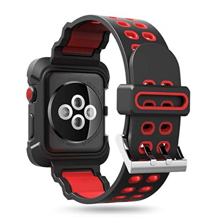 Rigtigt holdbart Apple Watch Series 4 44mm Silikone Rem - Flerfarvet#serie_2