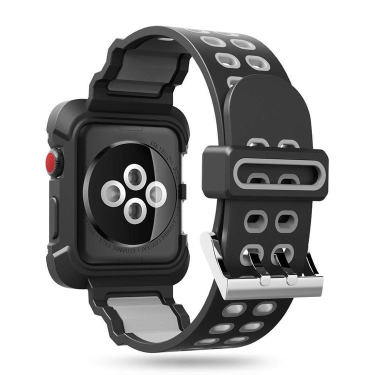 Rigtigt holdbart Apple Watch Series 4 44mm Silikone Rem - Flerfarvet#serie_3
