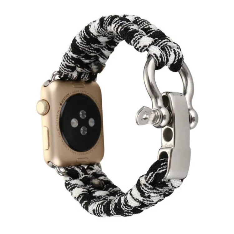 Mega sejt Apple Watch Series 4 44mm Nylon Rem - Flerfarvet#serie_2