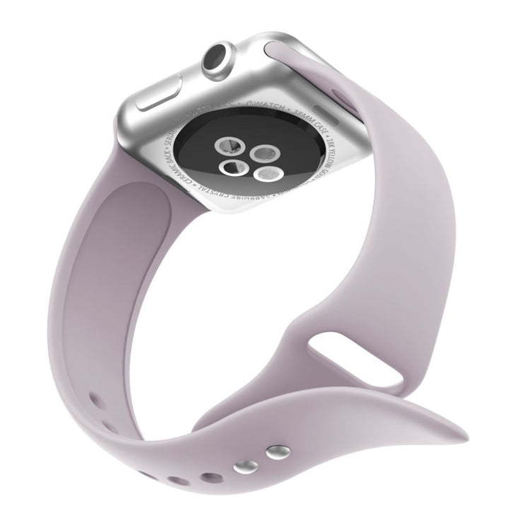 Super fantastisk Apple Watch Series 4 44mm Silikone Rem - Lilla#serie_13