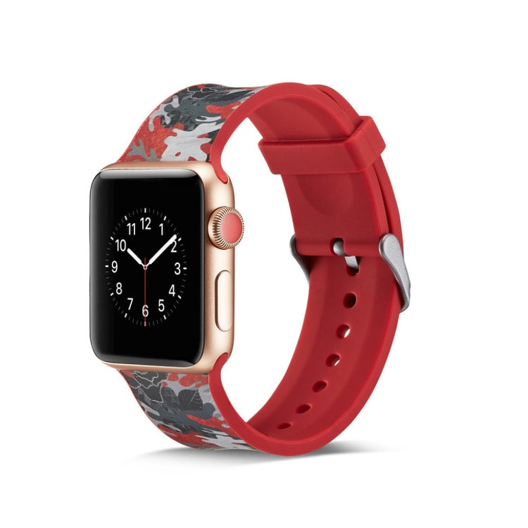 Super godt Apple Watch Series 4 44mm Silikone Rem - Flerfarvet#serie_11