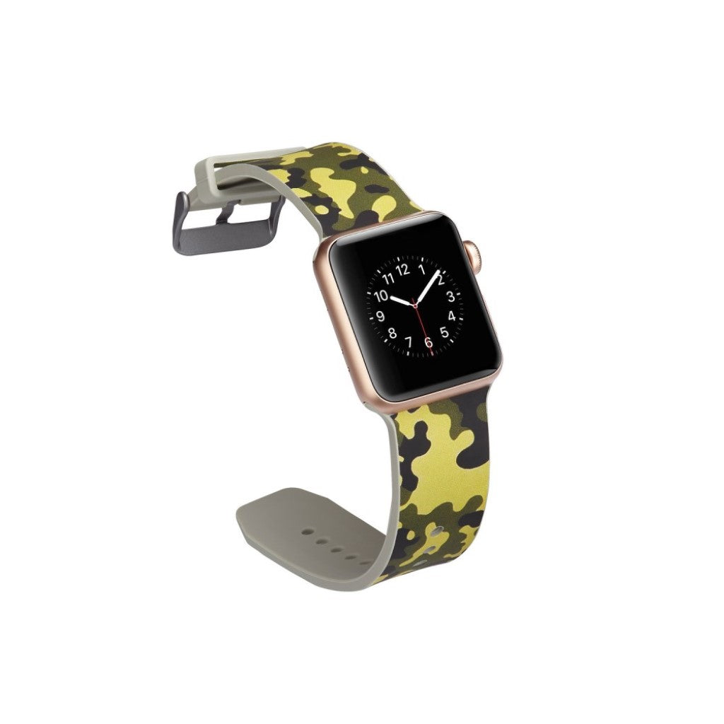 Super godt Apple Watch Series 4 44mm Silikone Rem - Grøn#serie_12