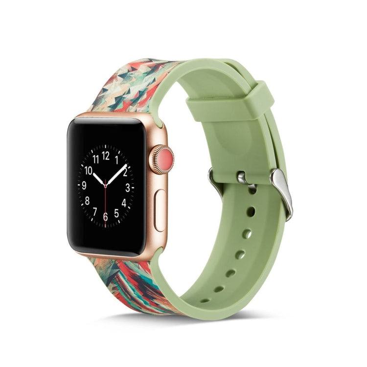 Super godt Apple Watch Series 4 44mm Silikone Rem - Flerfarvet#serie_15