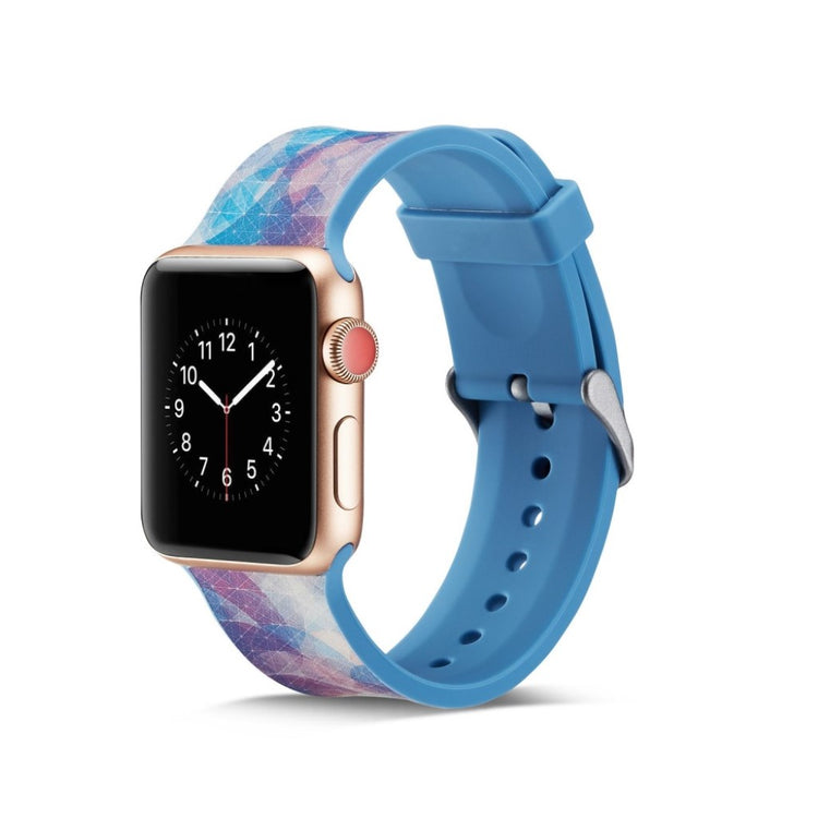 Super godt Apple Watch Series 4 44mm Silikone Rem - Flerfarvet#serie_16