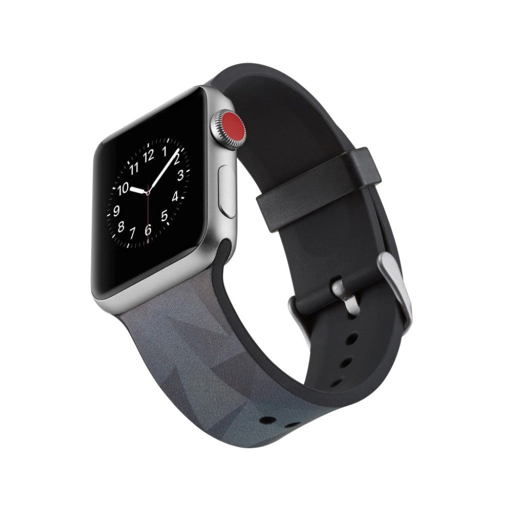 Super godt Apple Watch Series 4 44mm Silikone Rem - Sølv#serie_20