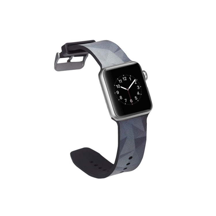 Super godt Apple Watch Series 4 44mm Silikone Rem - Sølv#serie_20