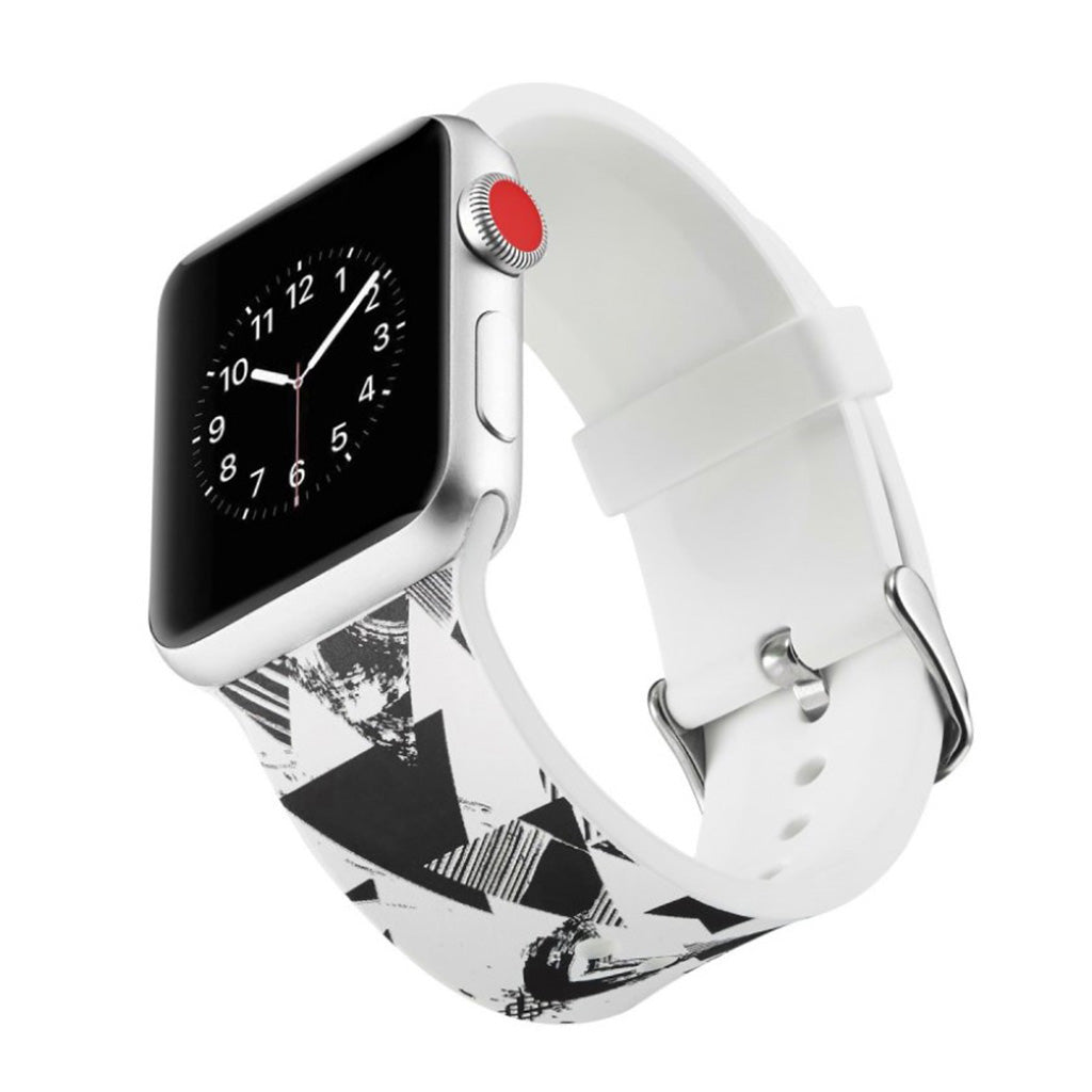 Super godt Apple Watch Series 4 44mm Silikone Rem - Flerfarvet#serie_3