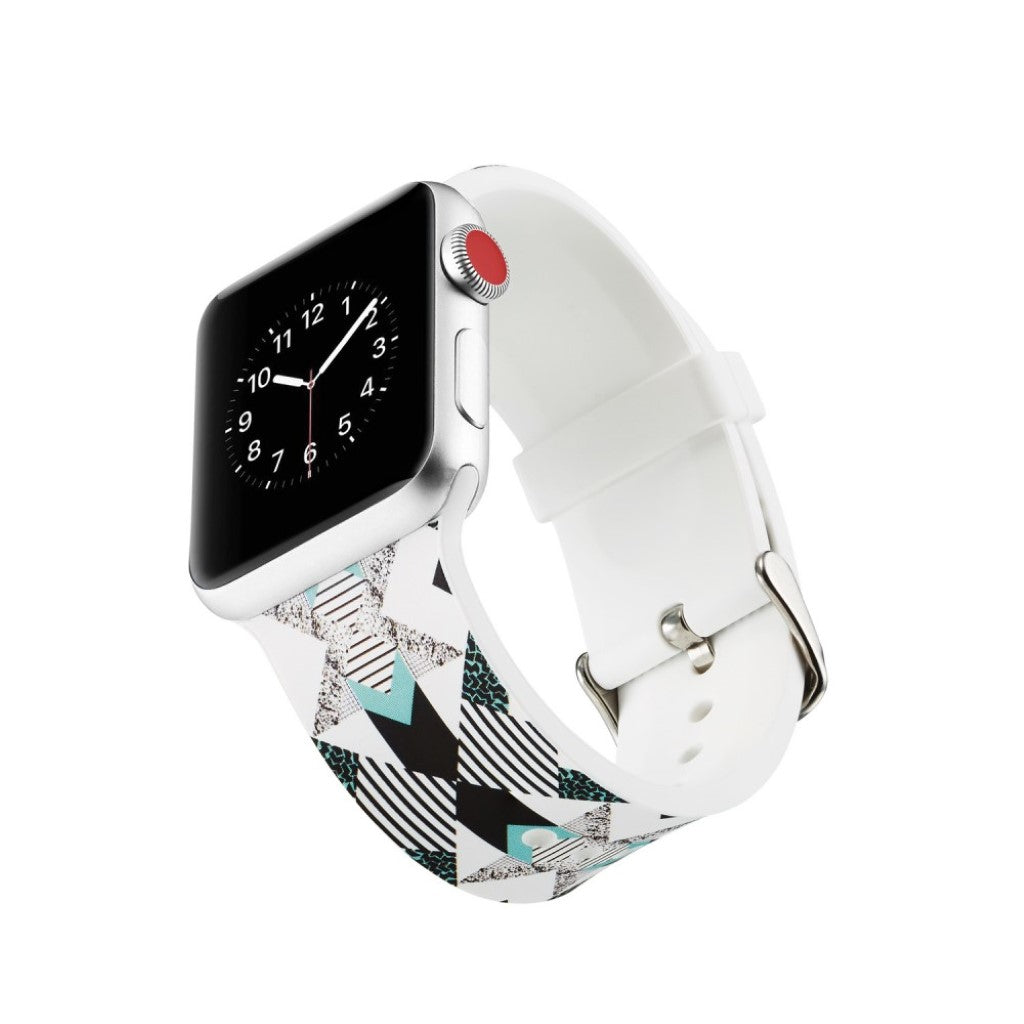 Super godt Apple Watch Series 4 44mm Silikone Rem - Flerfarvet#serie_5