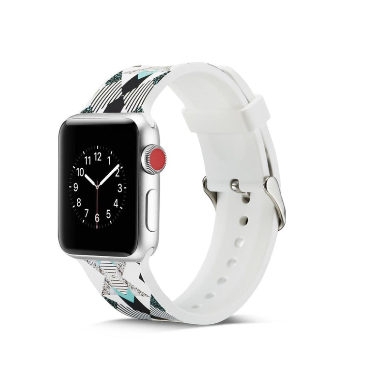 Super godt Apple Watch Series 4 44mm Silikone Rem - Flerfarvet#serie_5