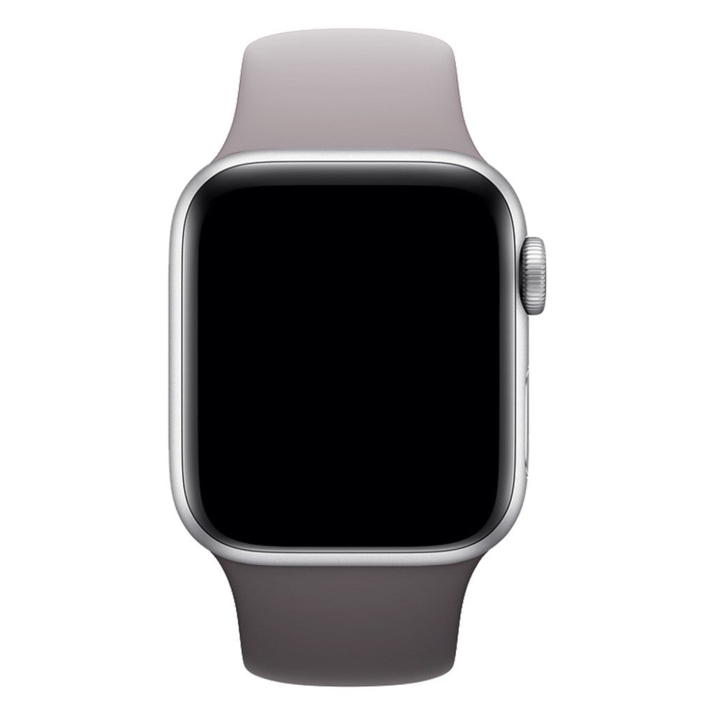 Yndigt Apple Watch Series 4 44mm Silikone Rem - Sølv#serie_7