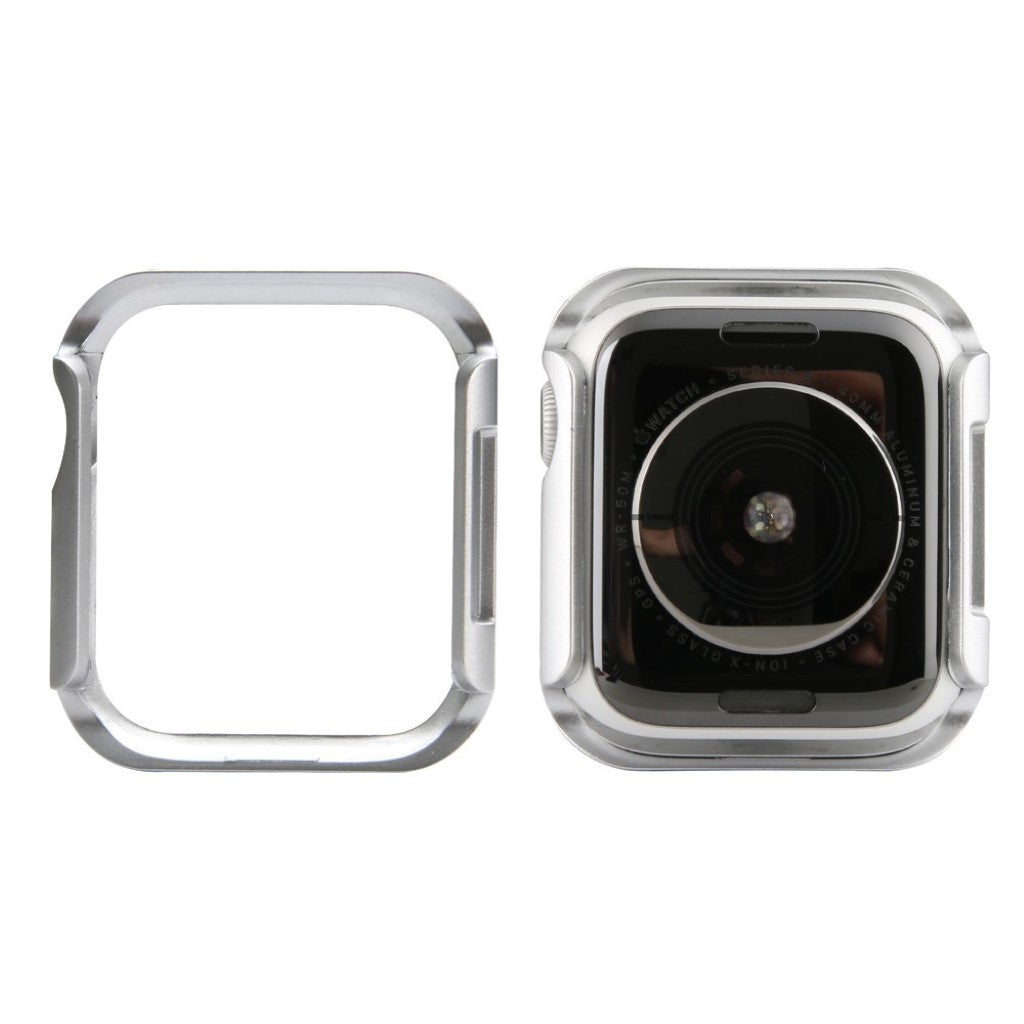 Meget Flot Apple Watch Series 4 44mm Silikone Cover - Sølv#serie_2