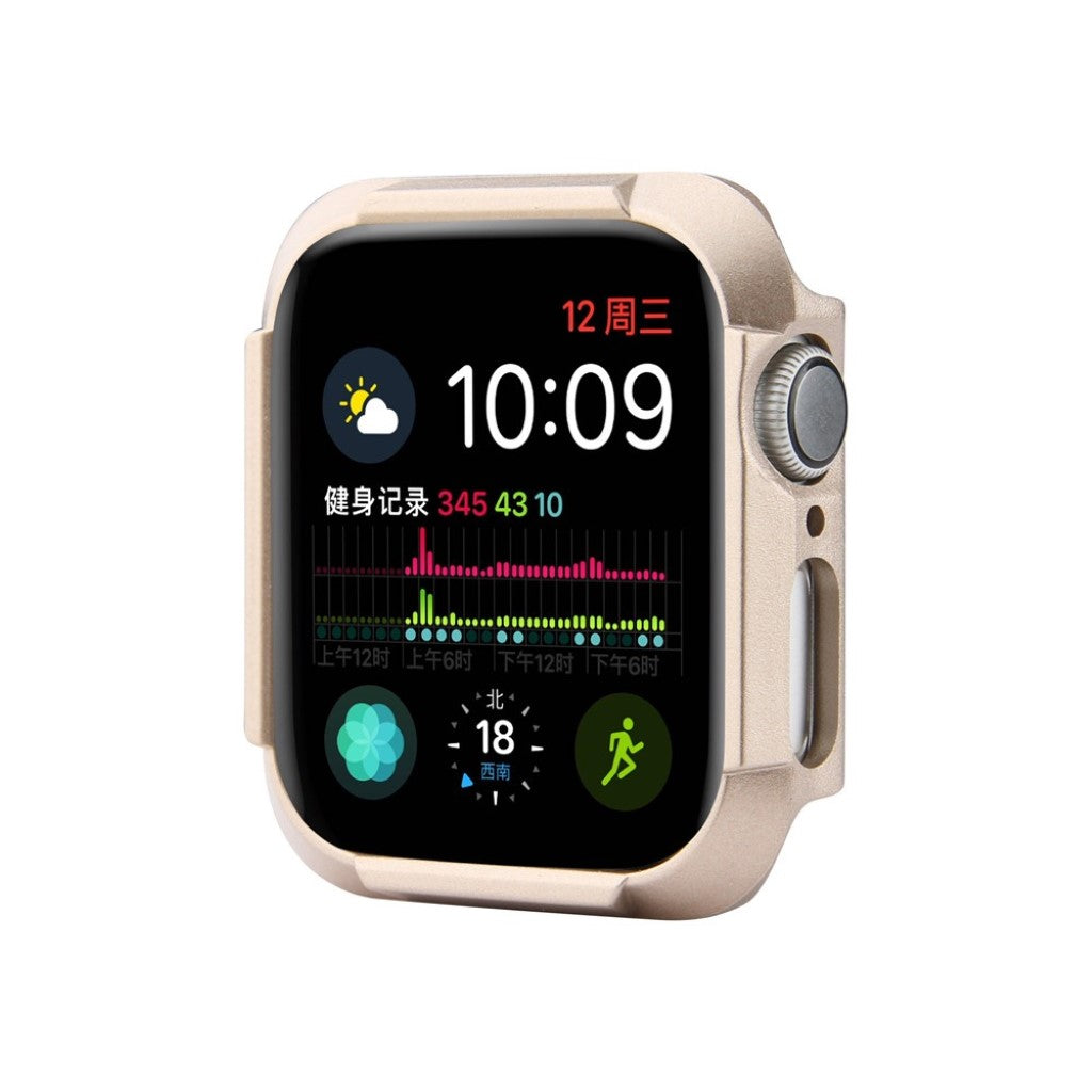 Meget Flot Apple Watch Series 4 44mm Silikone Cover - Guld#serie_4